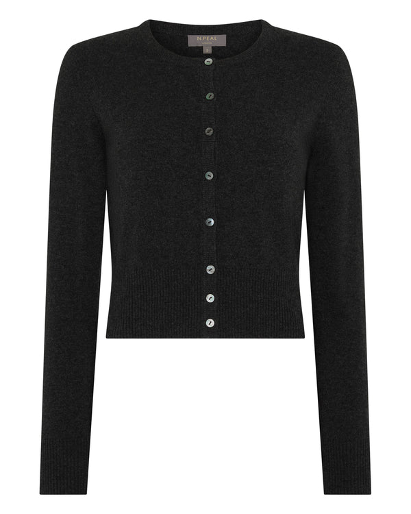 Women's Ivy Cropped Cashmere Cardigan 2