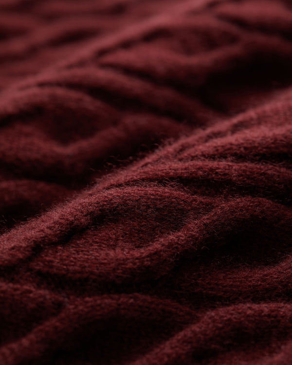Women's Emilia Cable Round Neck Cashmere Jumper 6