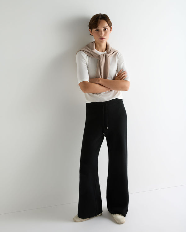 Women's Honeycomb Knit Cashmere Trouser 3