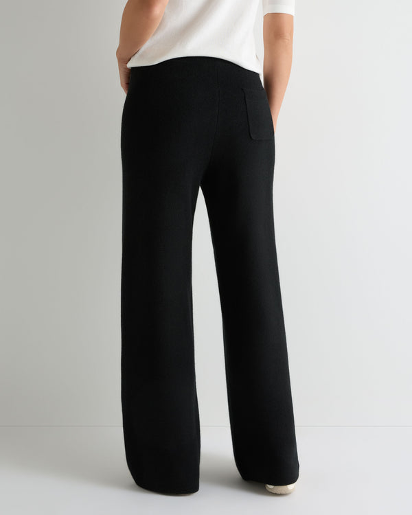 Women's Honeycomb Knit Cashmere Trouser 4