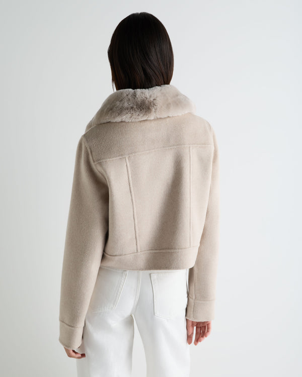 Women's Rosie Fur Collared Jacket 4
