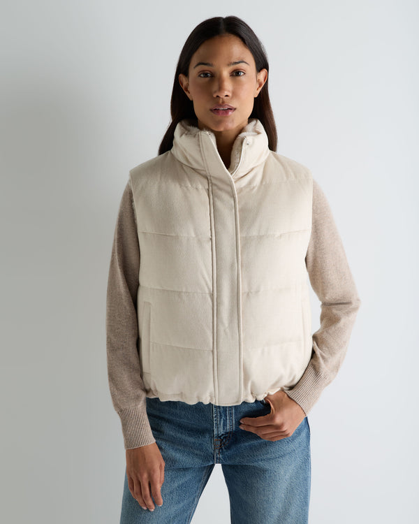 Women's Reversible Fur Gilet 1