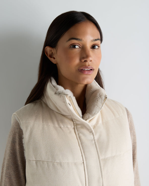 Women's Reversible Fur Gilet 5