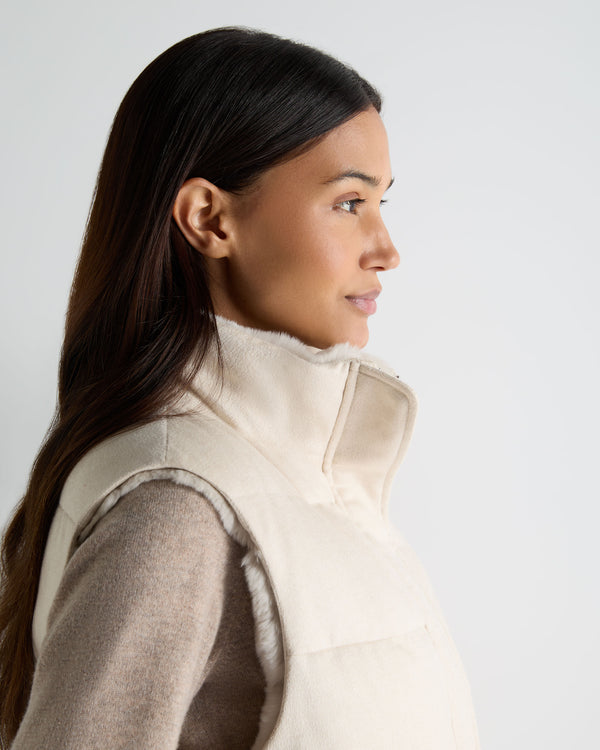 Women's Reversible Fur Gilet 6