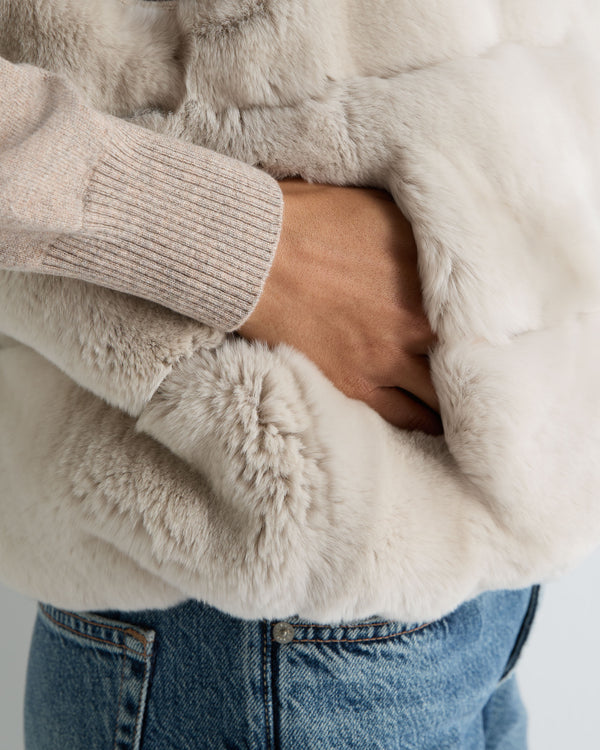 Women's Reversible Fur Gilet 8
