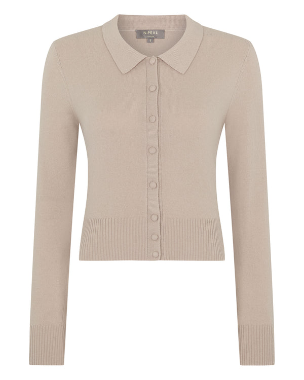 Women's Thea Collared Cashmere Cardigan 2
