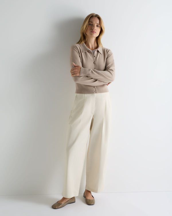 Women's Thea Collared Cashmere Cardigan 3