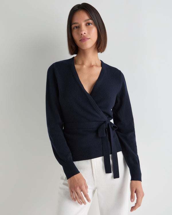 Women's Arabella Wrap Cashmere Cardigan 1