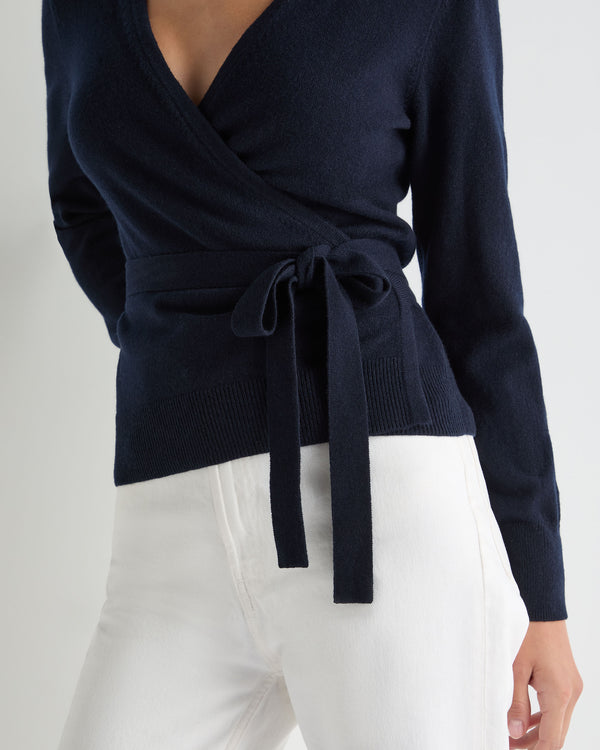 Women's Arabella Wrap Cashmere Cardigan 5