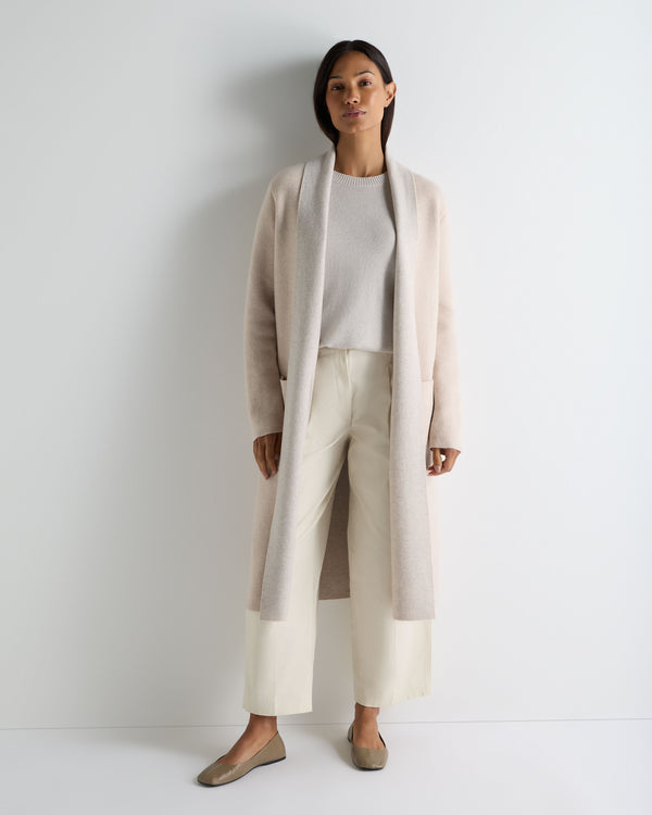 Women's Double Face Robe Cashmere Cardigan 1
