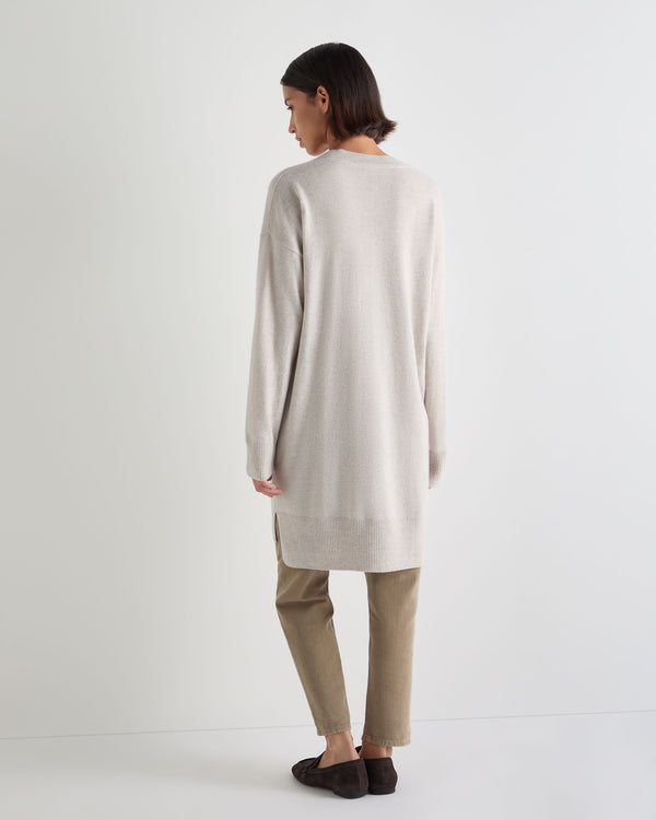 Women's Elise Long V Neck Cashmere Tunic 4