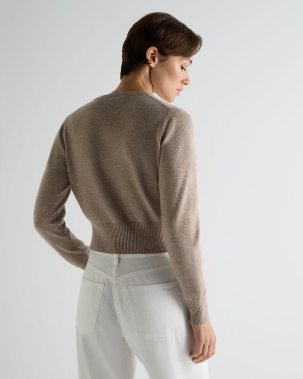 Women's Ivy Zipped Cashmere Cardigan 4