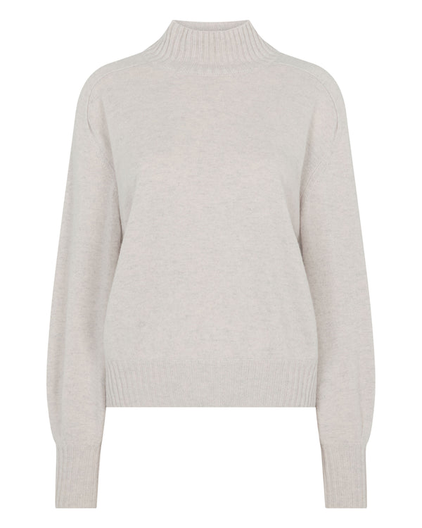 Women's Funnel Neck Cashmere Jumper 2