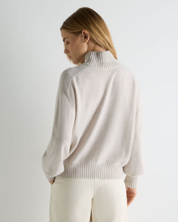 Women's Funnel Neck Cashmere Jumper 4
