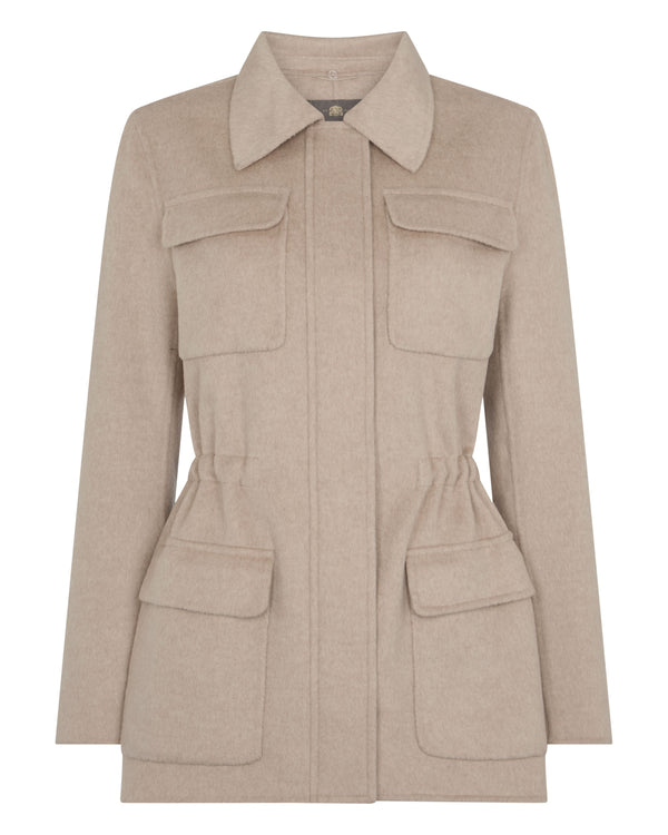 Women's Fur Collar Field Jacket 2