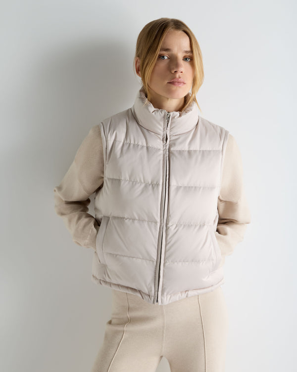Women's Double Layer Jacket With Fur Trim 8