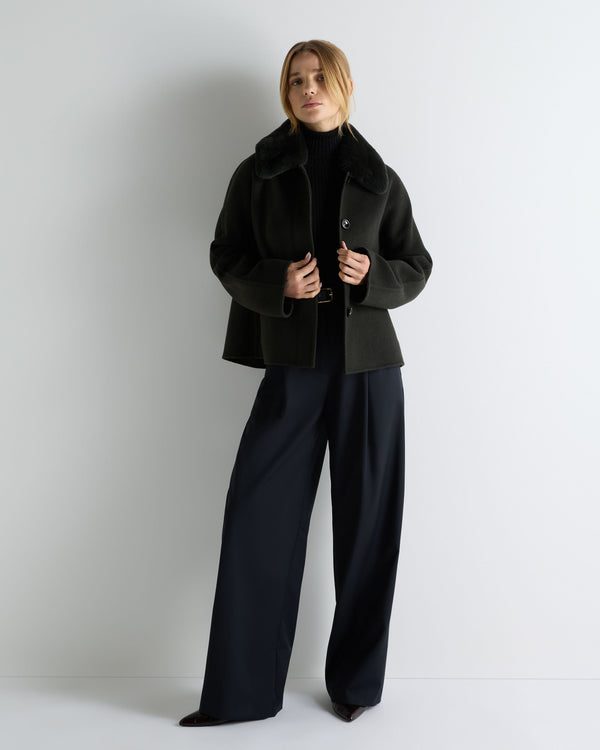 Women's Laurel Fur Collared Jacket 3