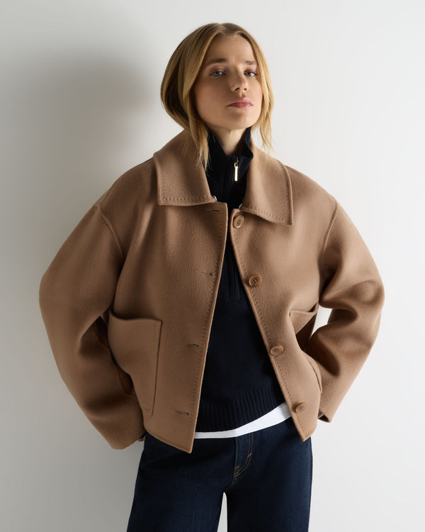 Women's Shearling Collar Jacket 7