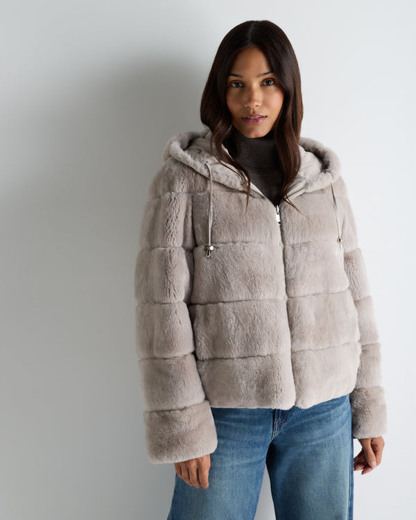 Women's Microfibre Fur Jacket 1