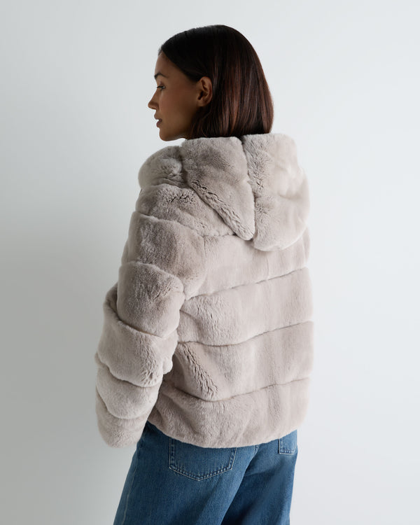 Women's Microfibre Fur Jacket 4