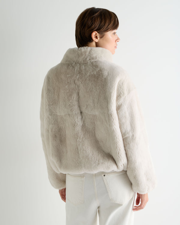 Women's Blouson Rex Fur Jacket 5