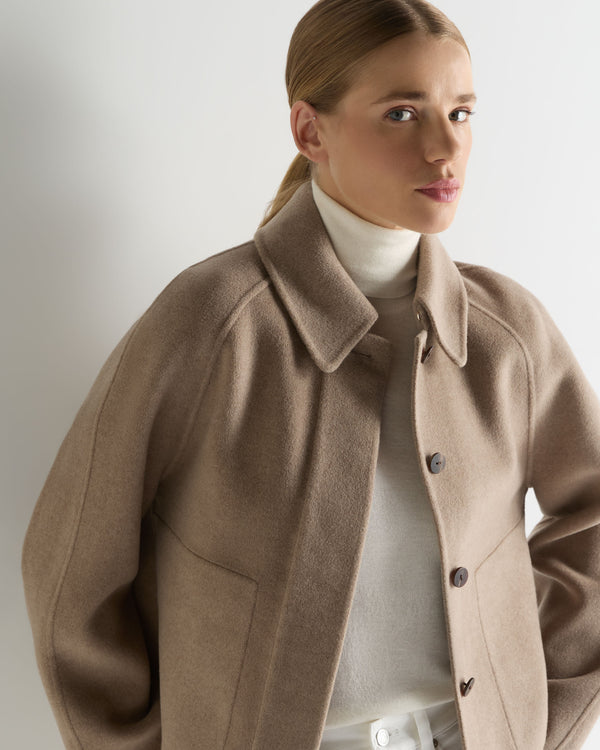 Women's Wool Silk Blend Jacket 1