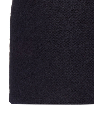 N.Peal Unisex Double Layer Cashmere Beanie Navy Blue