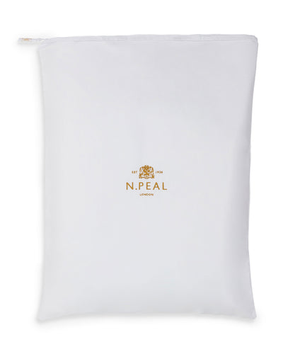 N.Peal Large Storage Bag White
