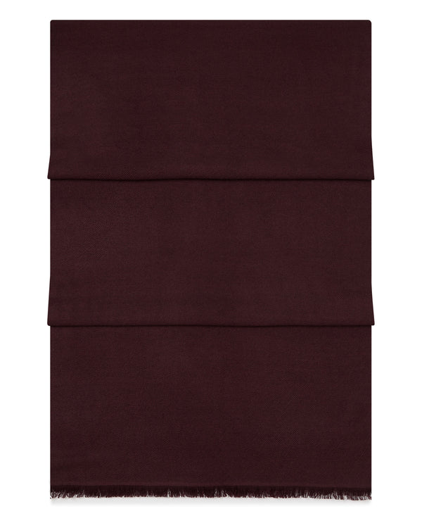 N.Peal Women's Pashmina Cashmere Stole Clove Brown