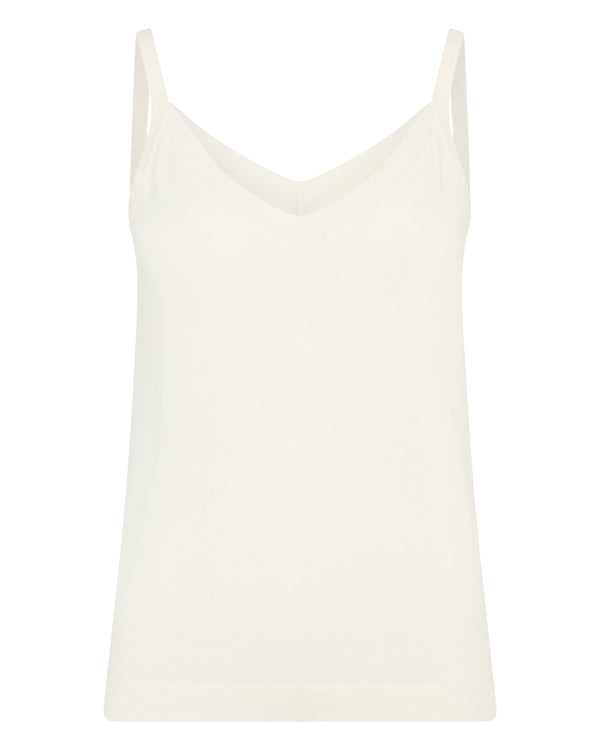 N.Peal Women's Cotton Cashmere Camisole New Ivory White