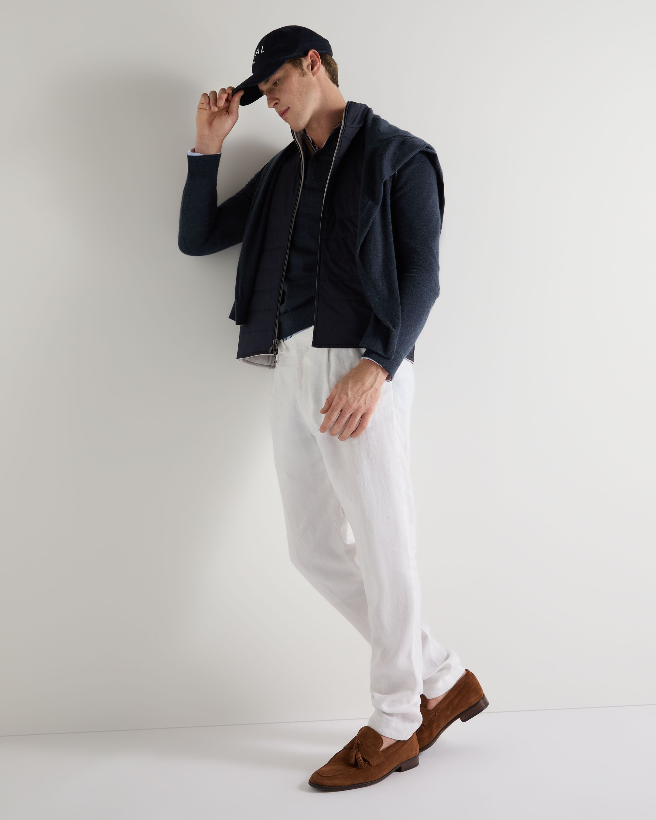 Down Guide Strand Men's Strand Down Gilet Fumo Grey | N.Peal