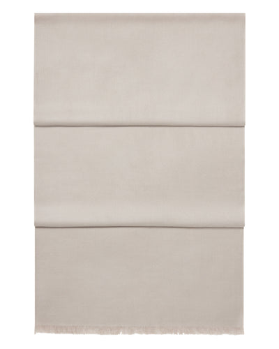 N.Peal Women's Pashmina Cashmere Stole Oat Grey