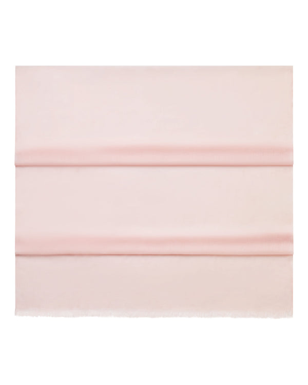 N.Peal Women's Pashmina Cashmere Shawl Powder Pink