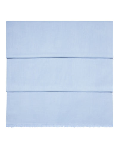 N.Peal Women's Pashmina Cashmere Shawl Sea Mist Blue