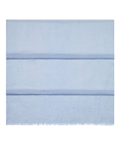 N.Peal Women's Ultrafine Pashmina Cashmere Shawl Sea Mist Blue