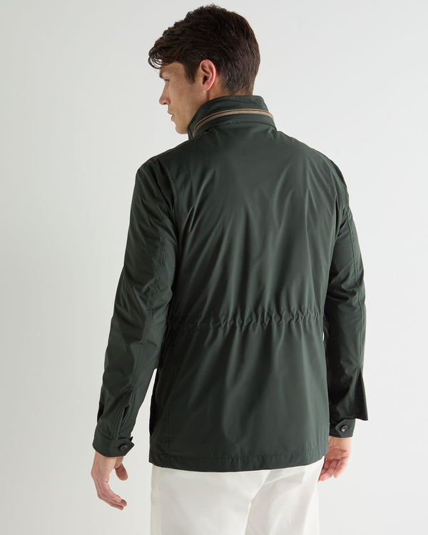 N.Peal Men's Hampton Weatherproof Jacket Dark Green