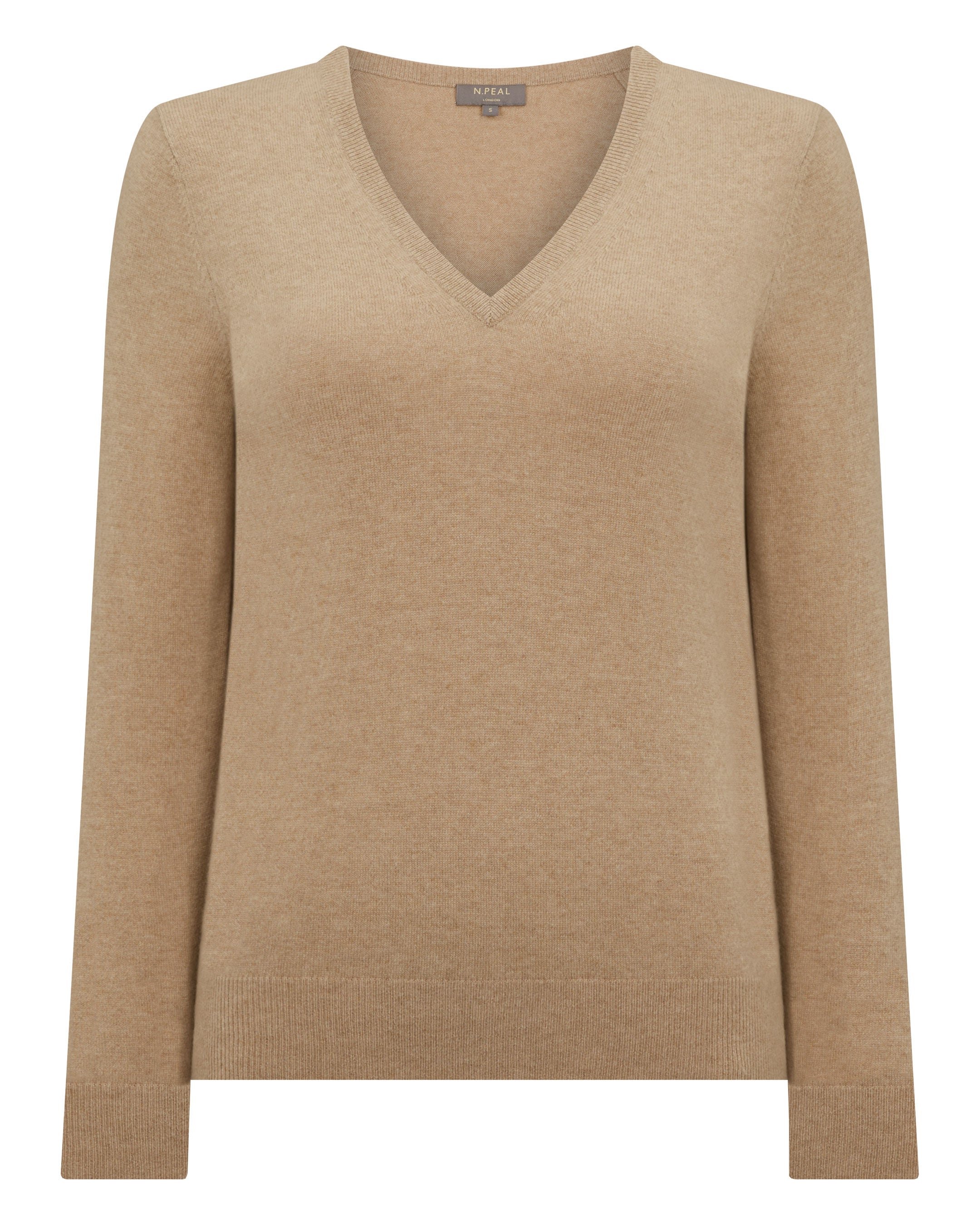 新品未使用※THE SHISHIKUI Boat neck / CAMEL Cashmere Ribbed Boat-Neck Sweater | Heather Light Camel – Everlane