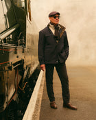 TUCCI FIELD JACKET Navy Blue