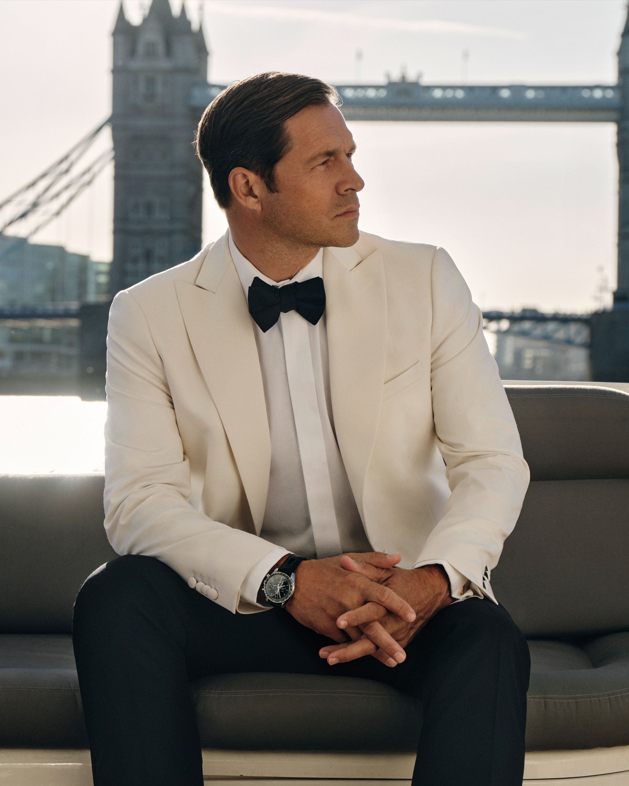 Dinner jacket white shirt hotsell