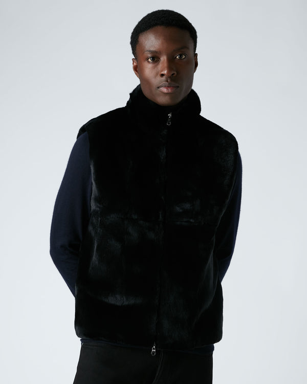 Men's Vermont Fur Lined Gilet  5