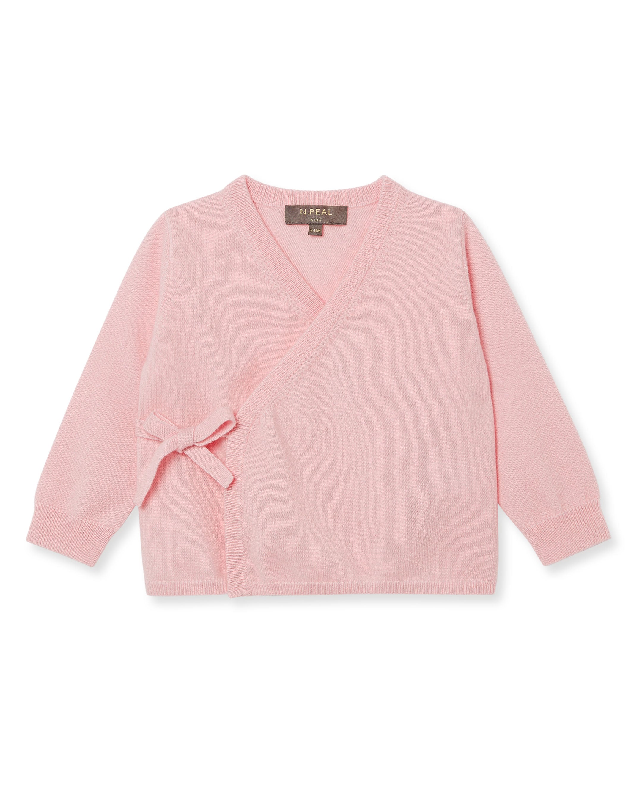 Wrap Cashmere Cardigan Pale Pink N Peal wrap-cashmere-cardigan-pale-pink-n-peal