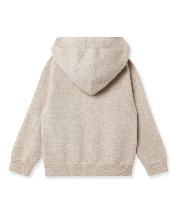 N.Peal Cashmere Hoodie Oatmeal Brown