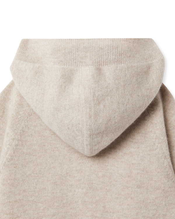 N.Peal Cashmere Hoodie Oatmeal Brown