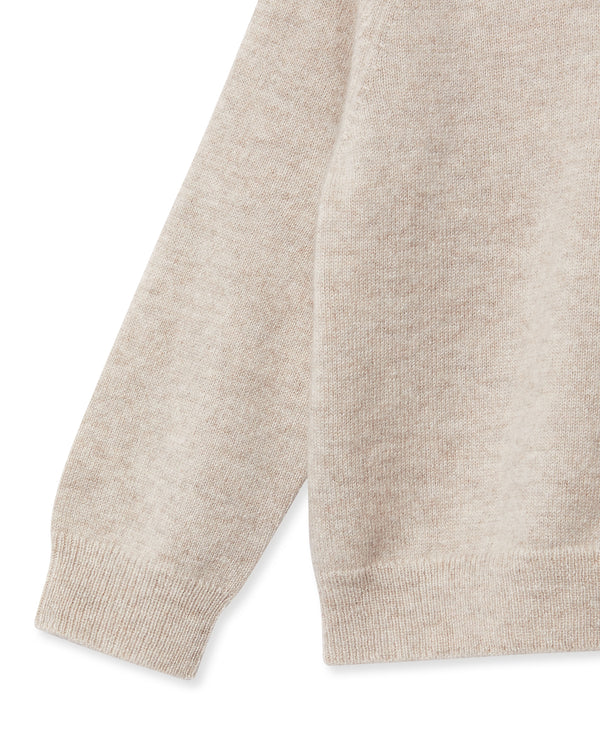 N.Peal Cashmere Hoodie Oatmeal Brown