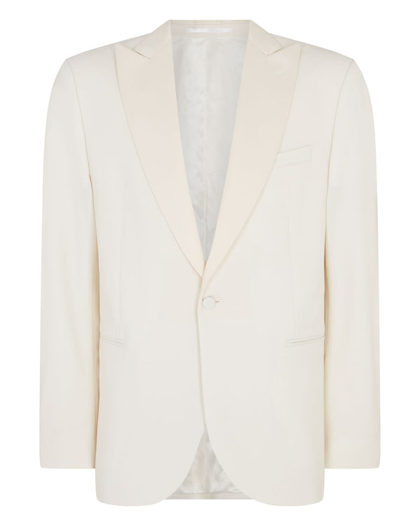 007 Woven Dinner Jacket White | N.Peal