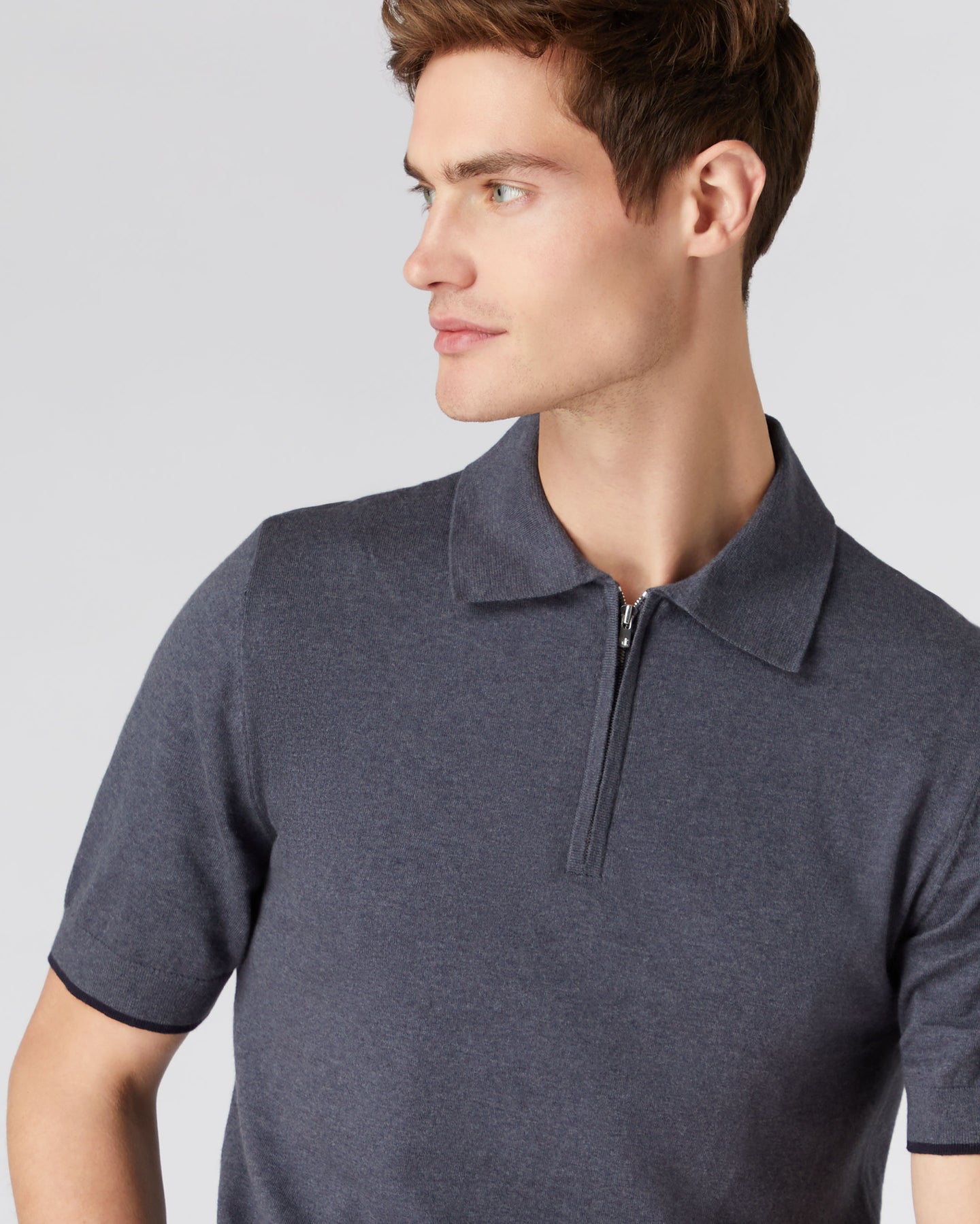Half zip polo mens Clearance