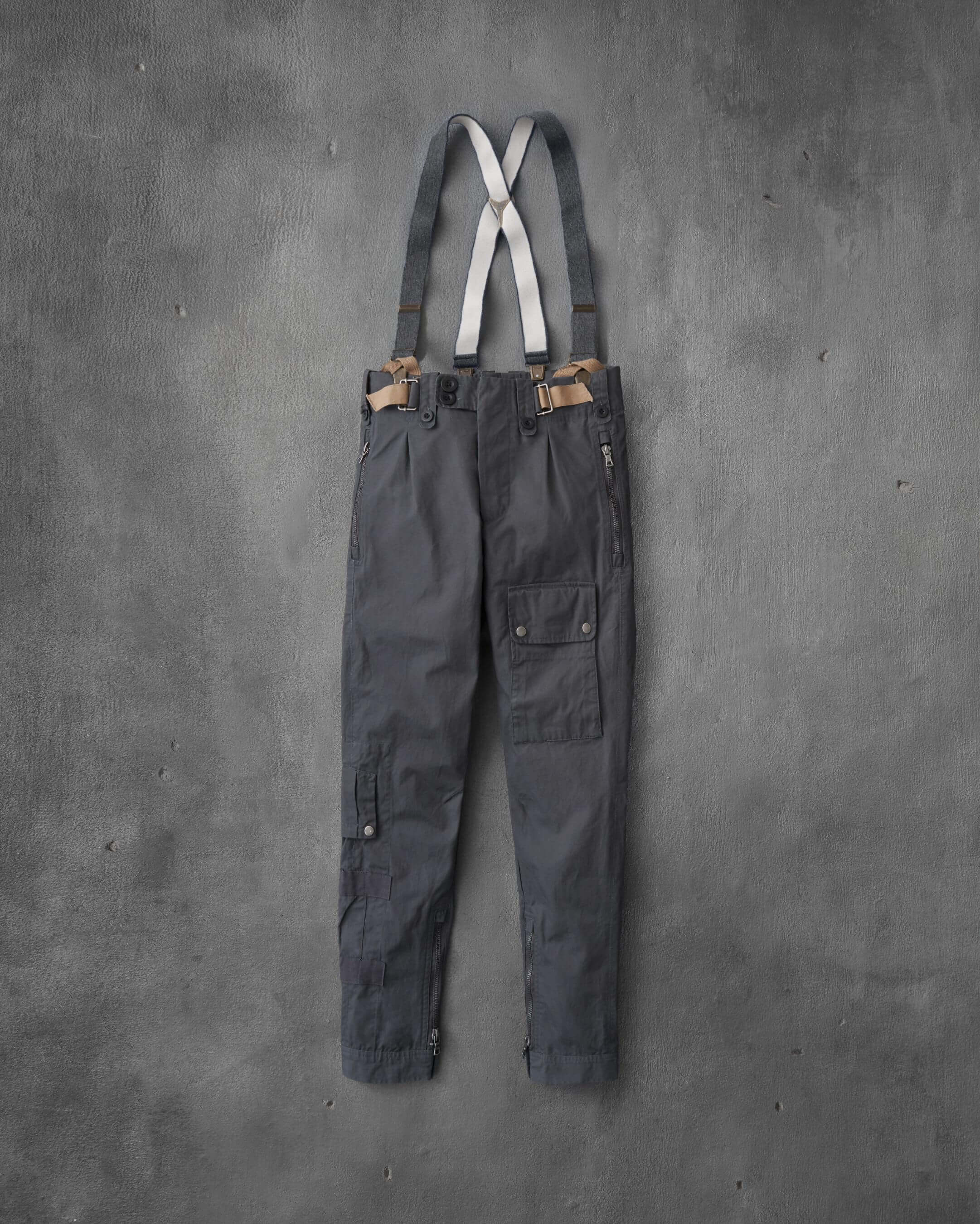 Grey combat work sales trousers