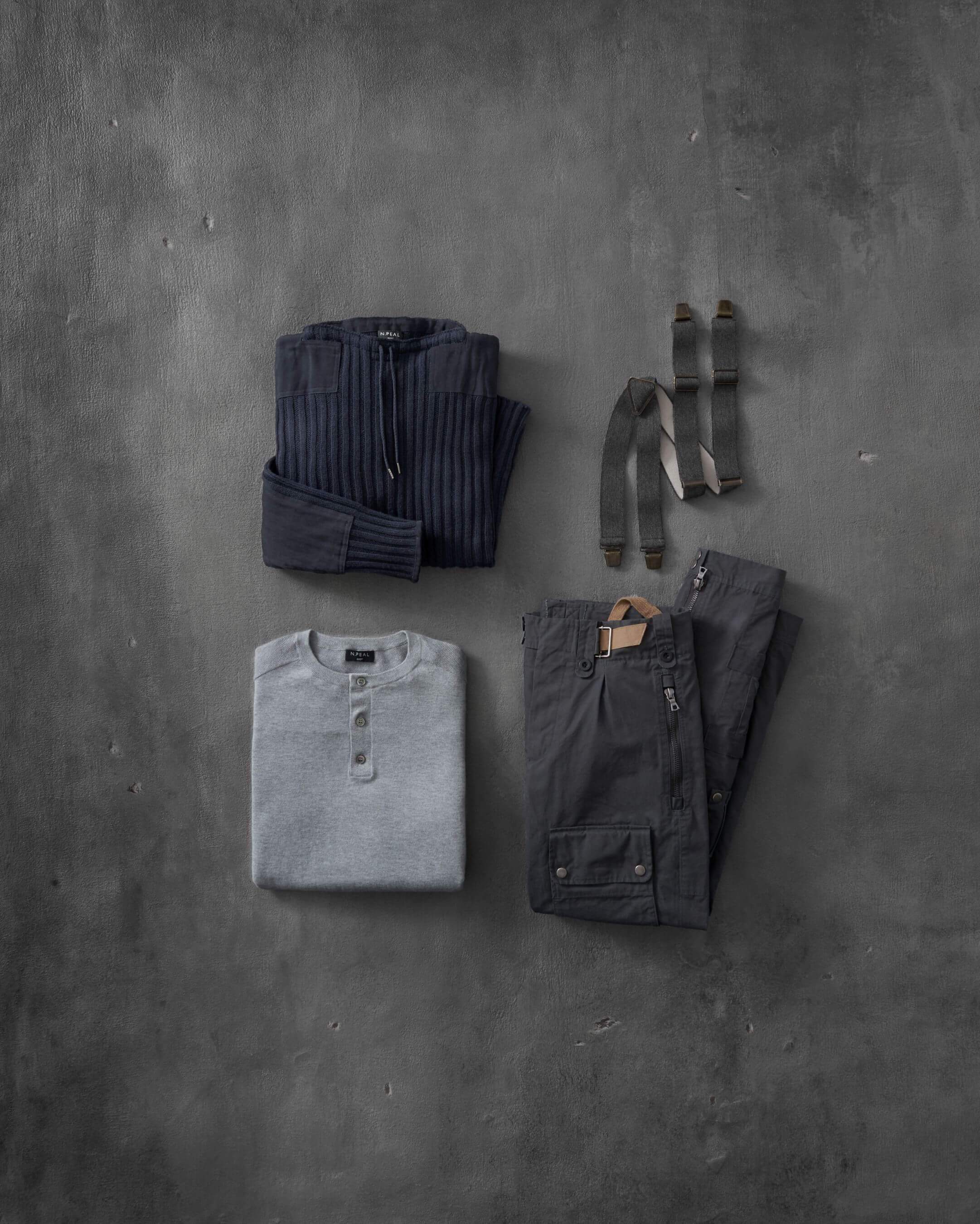 007 Braces Grey | N.Peal